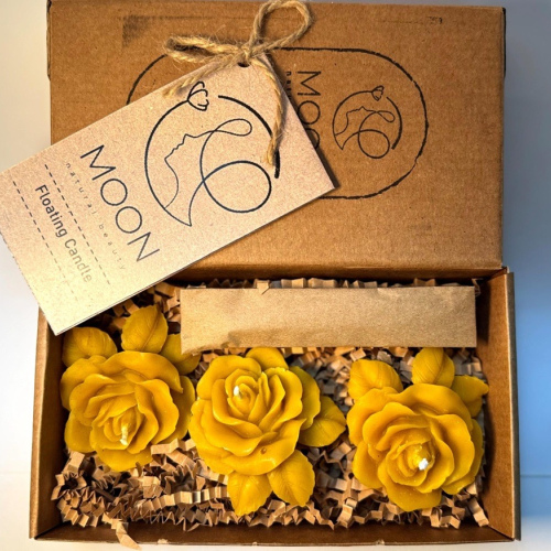 Floating beeswax